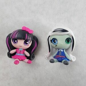 Mattel Monster High Minis Draculaura Frankie Stein Vinyl Figures Series 1